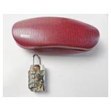 LEWIS AND CLARK LOCK AND GLASS CASE