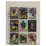 LOT OF 9 DIFFERENT TOPPS BEN ROETHLISBERGER MINT