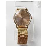 18K GOLD LONGINES WATCH AND BAND S#380 MODEL