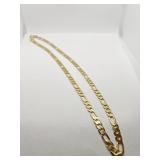 14K LARGE LINK GOLD NECKLACE 24" L- 22.64