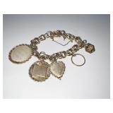 14K CHARM BRACELET 34.7 - 14KT CHARMS EXCEPT SM.