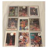 9 DIFFERENT MICHAEL JORDAN CARDS, INCLUDING 1994