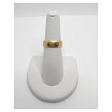 18K GOLD BAND SZ. 6.5 - 3.13 DWT