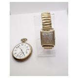 BENRUS 10K GOLD FILLED 341031; 17 J MODEL BO -