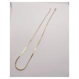 14K GOLD NECKLACE 18" - 5.05 DWT