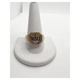 UNMARKED GOLD MANS RING SIZE 12.5 7.76 DWT