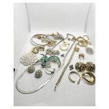 LEOPARD PIN, CZ DIAMOND BRACELET, EARRINGS,