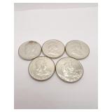 HALF DOLLARS BEN FRANKLIN - MS 60+ - 1950-P -