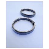 TWO 10K BRACELETS BLACK BANDS