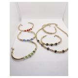 1/20 GOLD FILLED GROUP INCLUDING BRACELETS 45.67