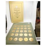 FRANKLIN MINT CAR COINS & RELIGIOUS PENDANT