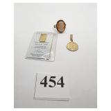 14K - 750 GOLD CHARM SWEET #16- 2.11 DWT, 1 G