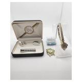 HAMILTON 10K GOLD FILLED WATCH, BRICKHOT 17J