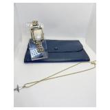 14K ITALY NECKLACE W/ CROSS 16" L - 1.95 DWT;