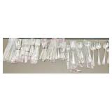 GORHAM UNUSED STERLING FLATWARE - 6 KNIVES, 13