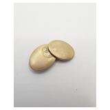 CUFF LINK W/ BRIDGE SCENE