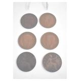 ONE PENNY 1902, 1900, 1920, 1915, 1921, 1903