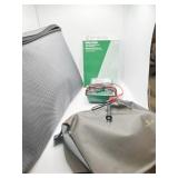 BATTERY TESTER, ZIPPER BAG, ETC.