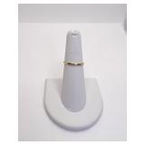 14K GOLD RING SZ. 6- .76 DWT