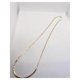14 - GOLD CHAIN -22" - 4.99 DWT