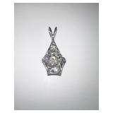 PENDANT W/ DIAMONDS UNMARKED
