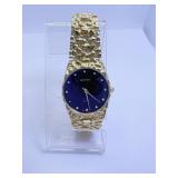 EDISON WATCH MADE IN CHINA GOLD TONE BAND