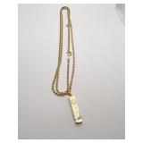 14K NECKLACE - 26" CHAIN 5.64 DWT