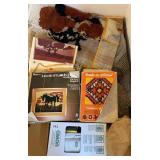 STARTED LATCH HOOK KITS, OPENED BUT NOT STARTED