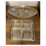 VIOLETTA CRYSTAL BOWL MADE IN POLAND AND HOYA