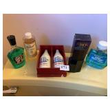 OLD SPICE SET, ELIZABETH TAYLOR PASSION FOR MEN,