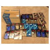 ASSORTMENT OF COMPACT SUPER VHS TAPES, NEW IN