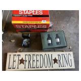 LASER INK CARTRIDGE, BLOOD BANK PINS, WALL SIGN,