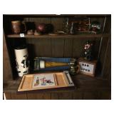 BAR OPEN LIGHT, BEER GLASS LIGHT, SERVING TRAY IN