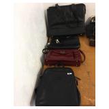 BLACK LEATHER TIGNANELLO BACKPACK PURSE, KENNETH