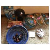 AQUA GLOBES, PICNIC FOOD DOMES, LARGE STRAINER,
