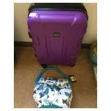 HARD SIDED CARRY-ON BAG WITH 360 WHEELS AND NEW