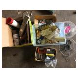 ASSORTMENT OF NAILS, SCREWS AND OTHER HARDWARE