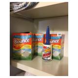 3 JUMBO BOXES OF BOUNCE FABRIC SOFTENER AND LINT