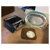 ESSENTIALS TEAK CHEESE BOARD WITH DOME AND FARBER