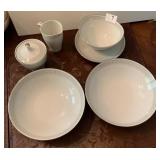 MIKASA FINE CHINA, SPECTRUM 5504 SERVING PIECES