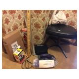 SWIVEL STOOL, FIRE EXTINGUISHER, WEIGHT PROGRAM,