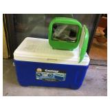 IGLOO COOLER AND MINI REFRIGERATOR