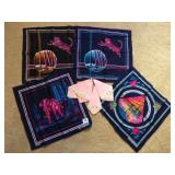 BEAUTIFUL PRAKASH COTTON HANKIES AND 4 PINK