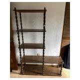 MCM WALL UNIT / BOOKSHELF, 63X42X12