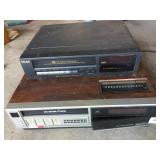 QUASAR TRUE TRACK 4 VHS SYSTEM, TEAC VHS PLAYER