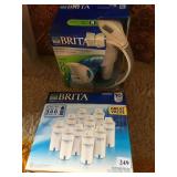 NEW BRITA PITCHER AND 10 REPLACEMENT FILTERS