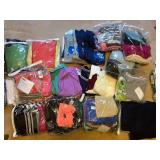 LARGE ASSORTMENT OF LADIES CASUAL CLOTHING, ALL