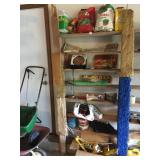 ENTIRE VERTICAL SHELF, INCLUDES FERTILIZER,