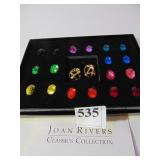 JOAN RIVERS BOXED SET INTERCHANGEABLE TEN COLOR