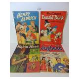 FOUR COMIC BOOKS HENRY ALDRICH OCT-DEC WALT
